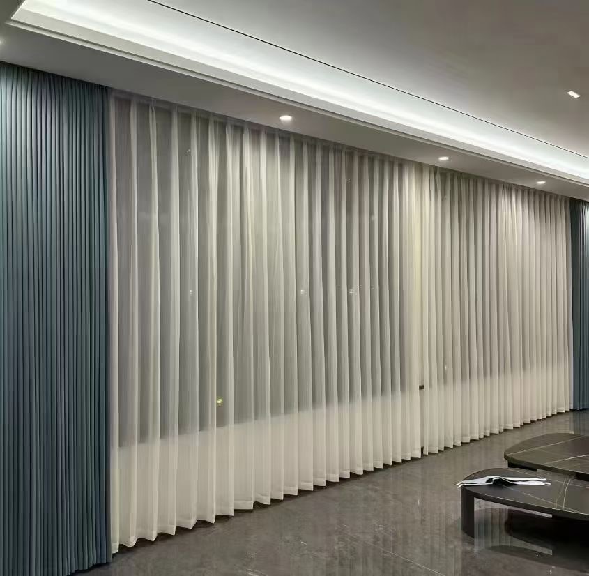 南山科技园窗帘店定做百叶窗帘遮光窗帘