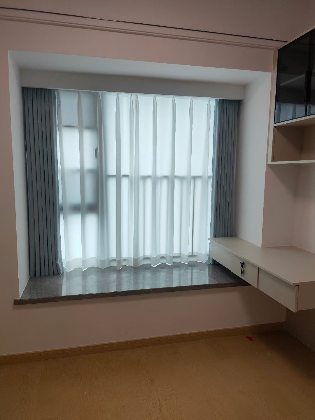 南园锦峰大厦窗帘店定做百叶窗帘遮光窗帘