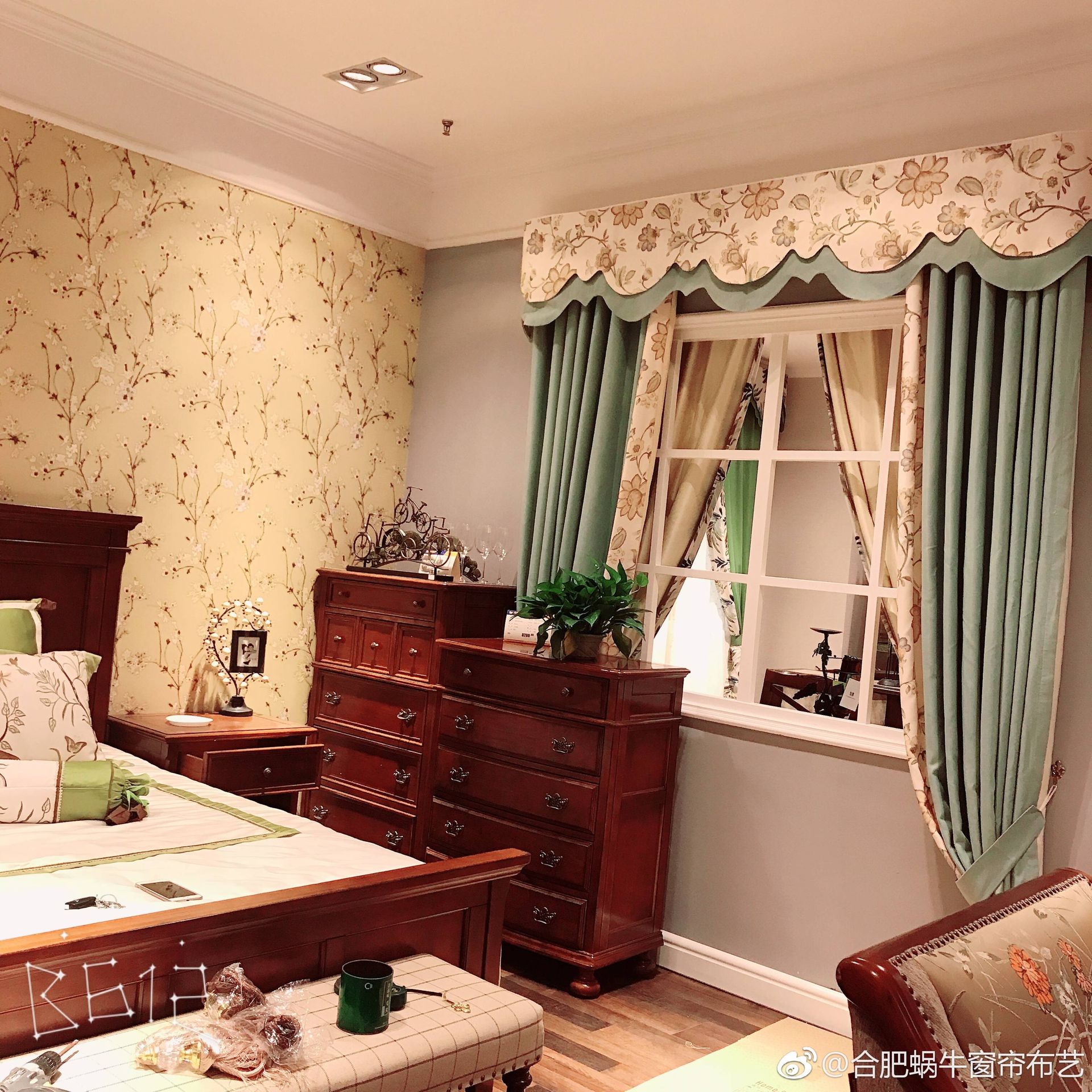 罗湖黄贝岭窗帘定做金城华庭家居遮光窗帘安装