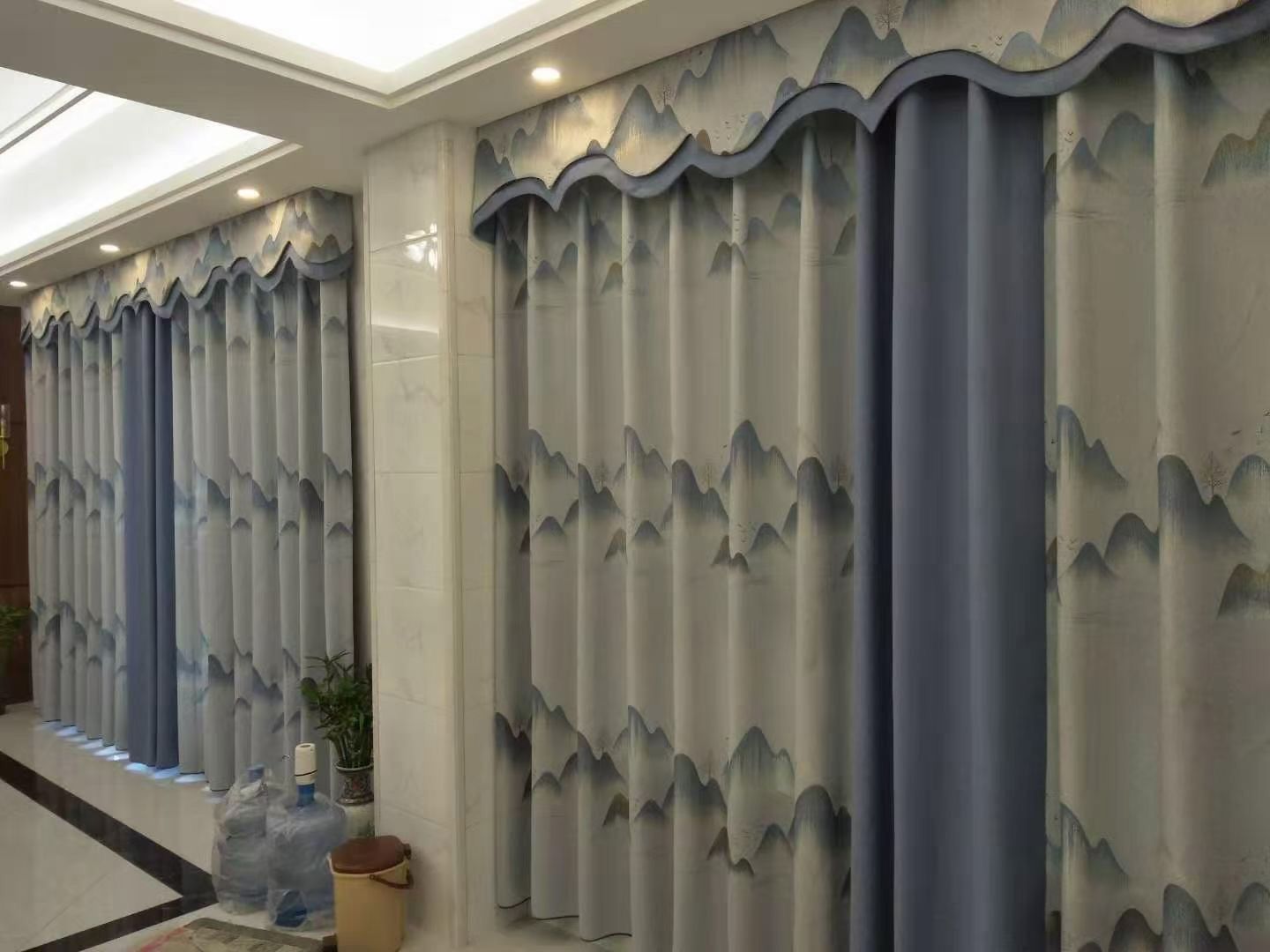 福田梅林遮光窗帘定做_梅林百叶窗帘安装