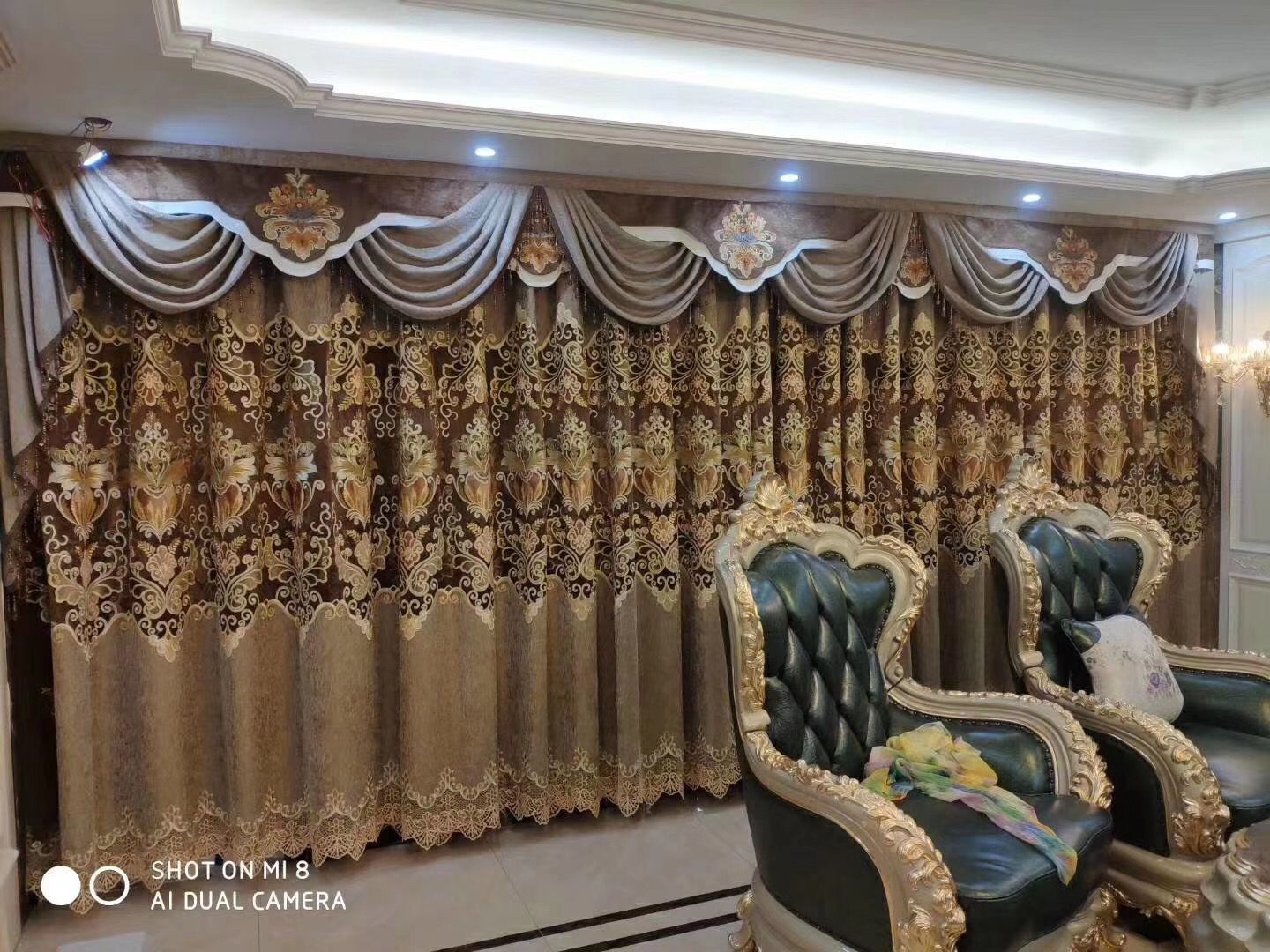 龙岗坂田窗帘店定做家居窗帘遮光窗帘